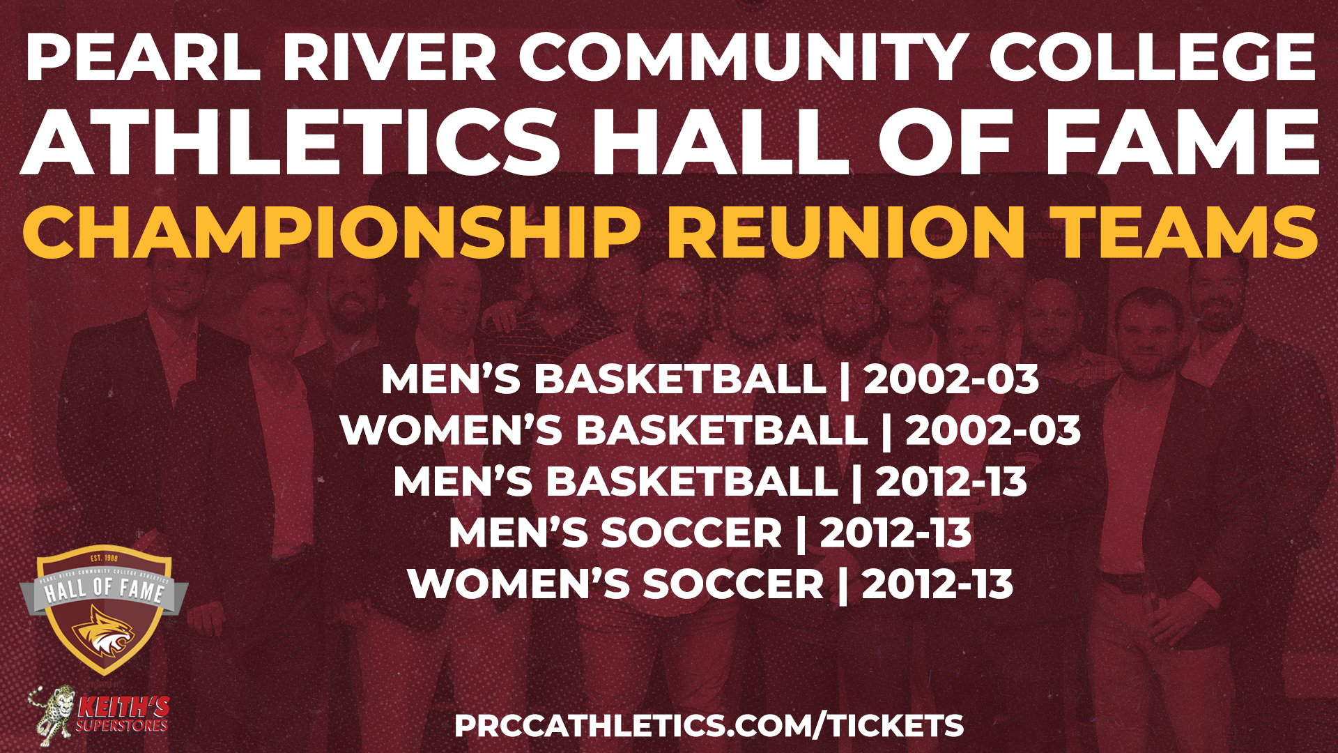 5 PRCC championship teams will be recognized at 2023 Hall of Fame