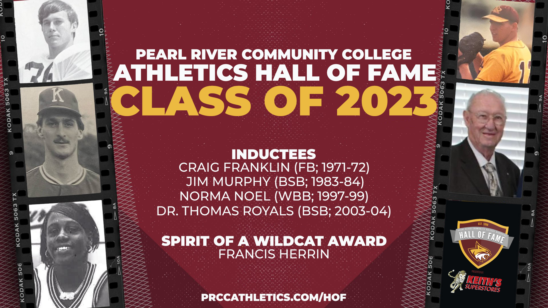 PRCC announces exciting 2023 Athletics Hall of Fame inductees