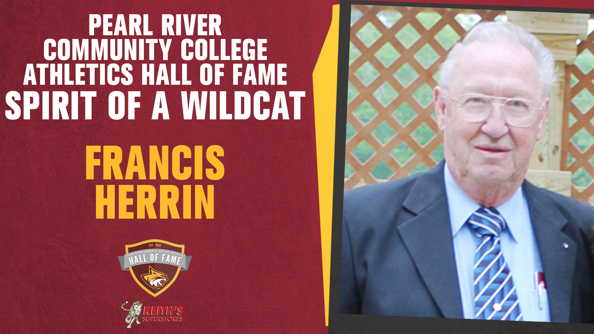 He first fell in love with PRCC while driving ‘Ole Pearly’. Now Francis Herrin has earned another prestigious honor