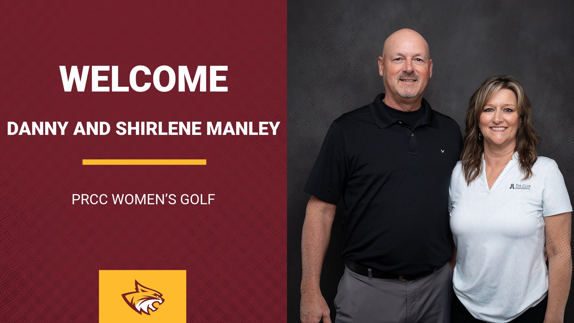 PRCC women's golf coaches - Danny and Shirlene Manley