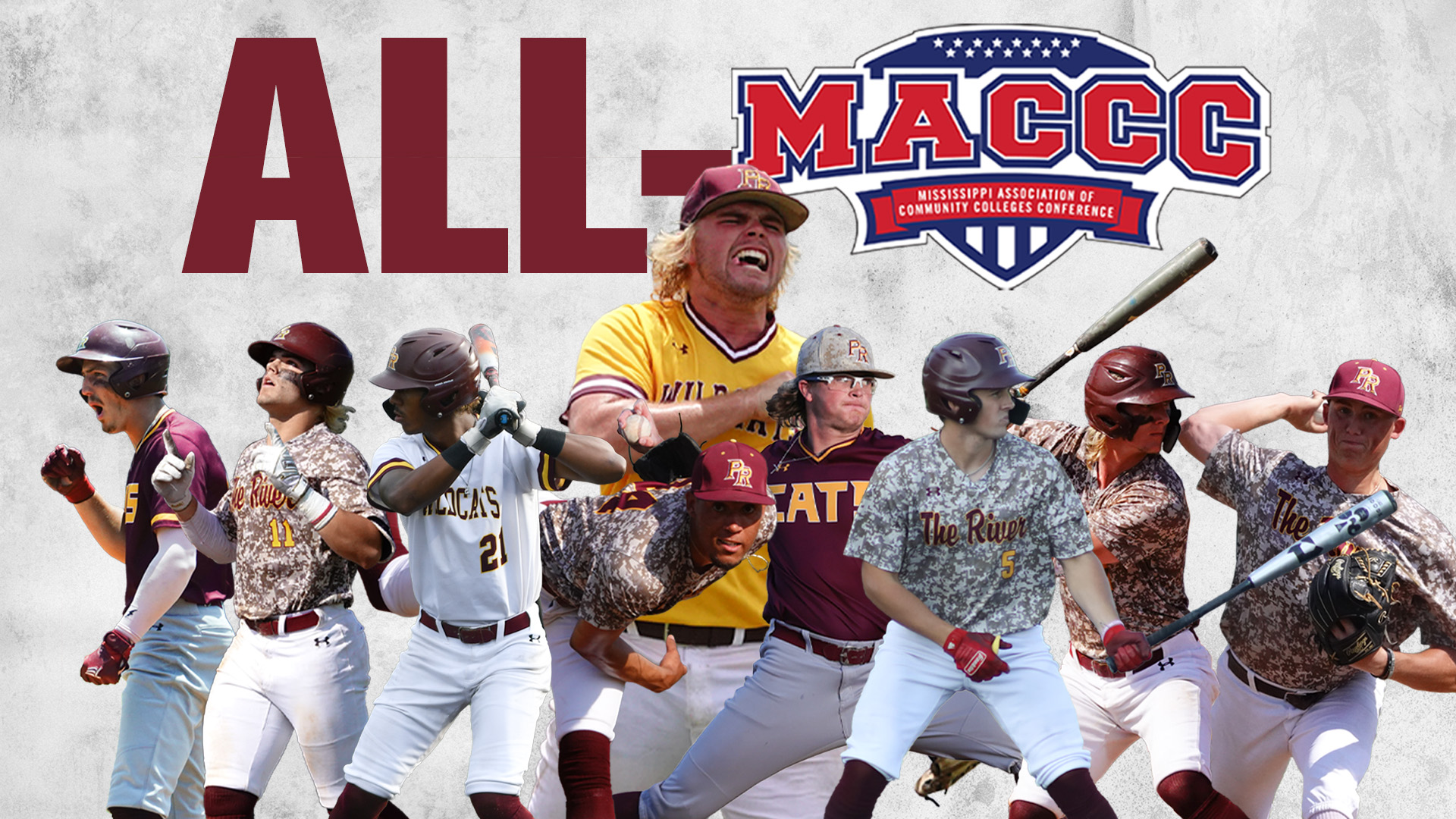9 Pearl River baseball players named All-MACCC