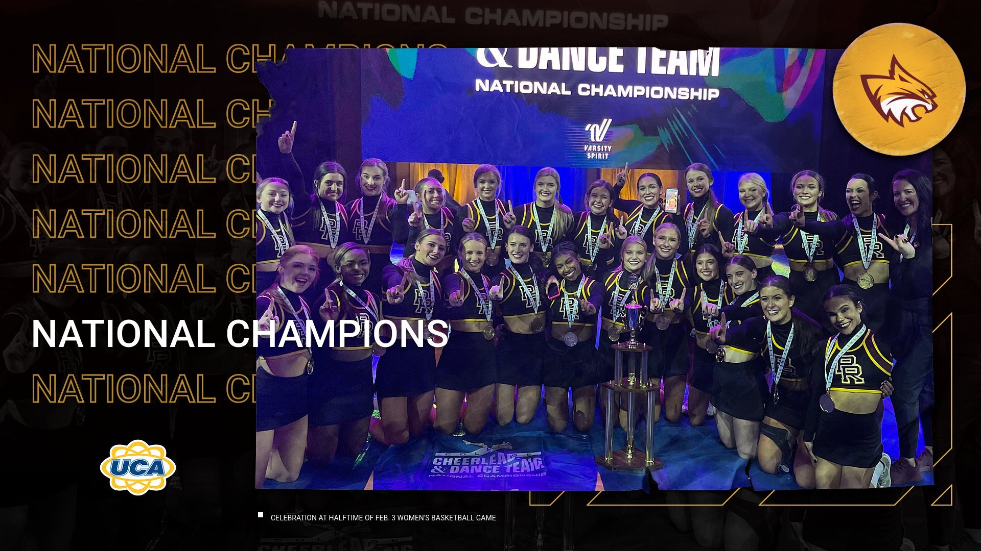 Join us Feb. 3 to honor PRCC’s UCA National Championship