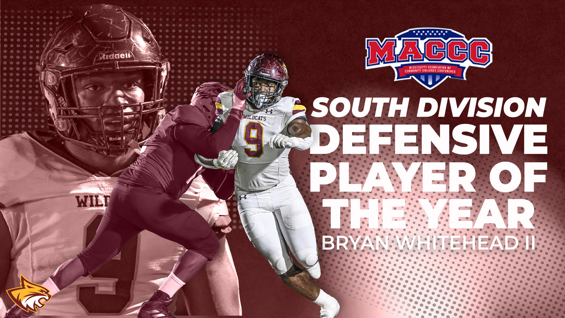 Pearl River's Bryan Whitehead II named MACCC South Division Defensive Player of the Year