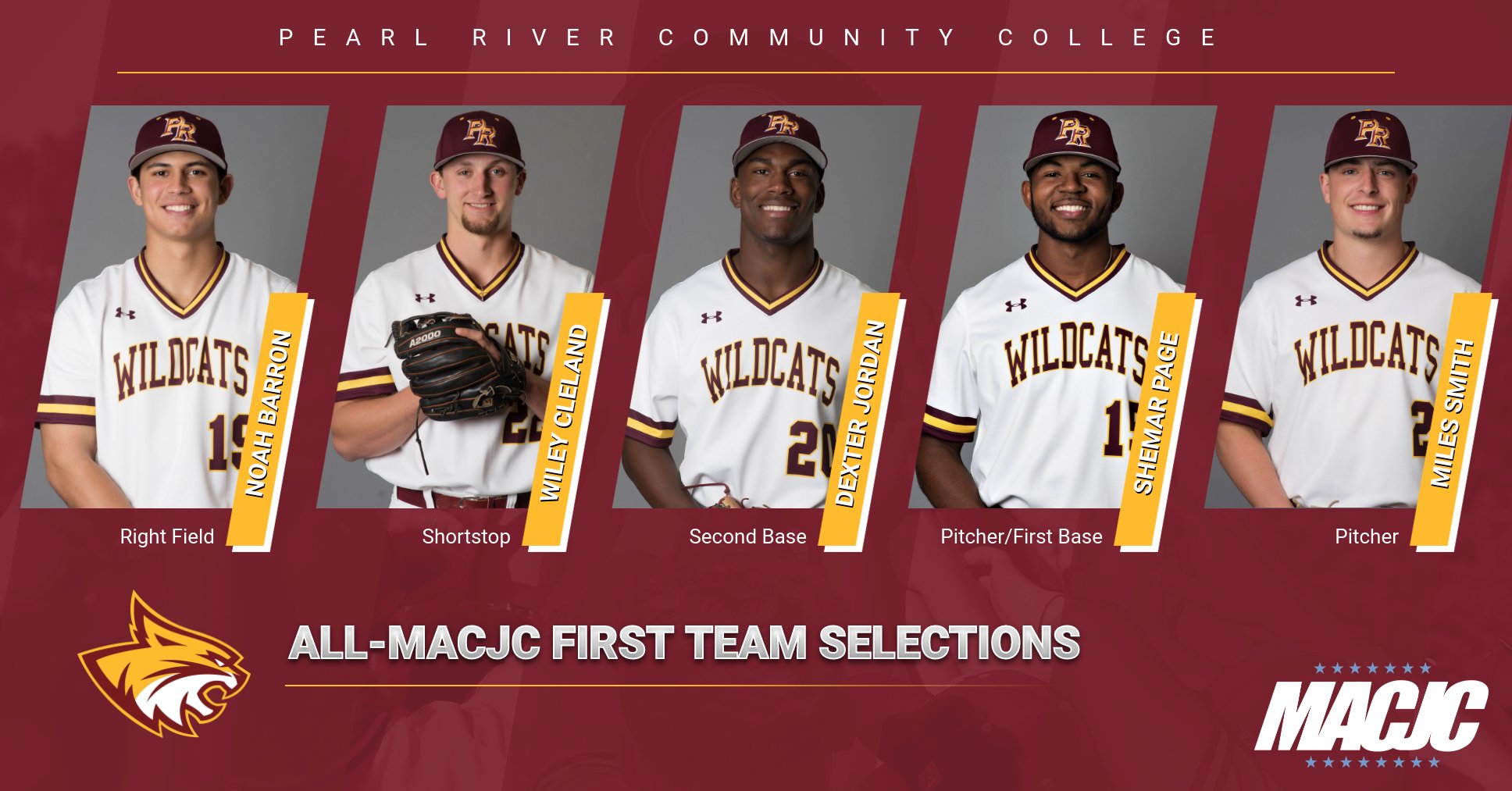 8 Pearl River baseball standouts honored by MACJC