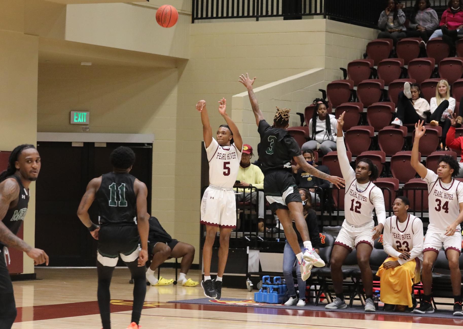Pearl River men earn hard fought victory over Meridian