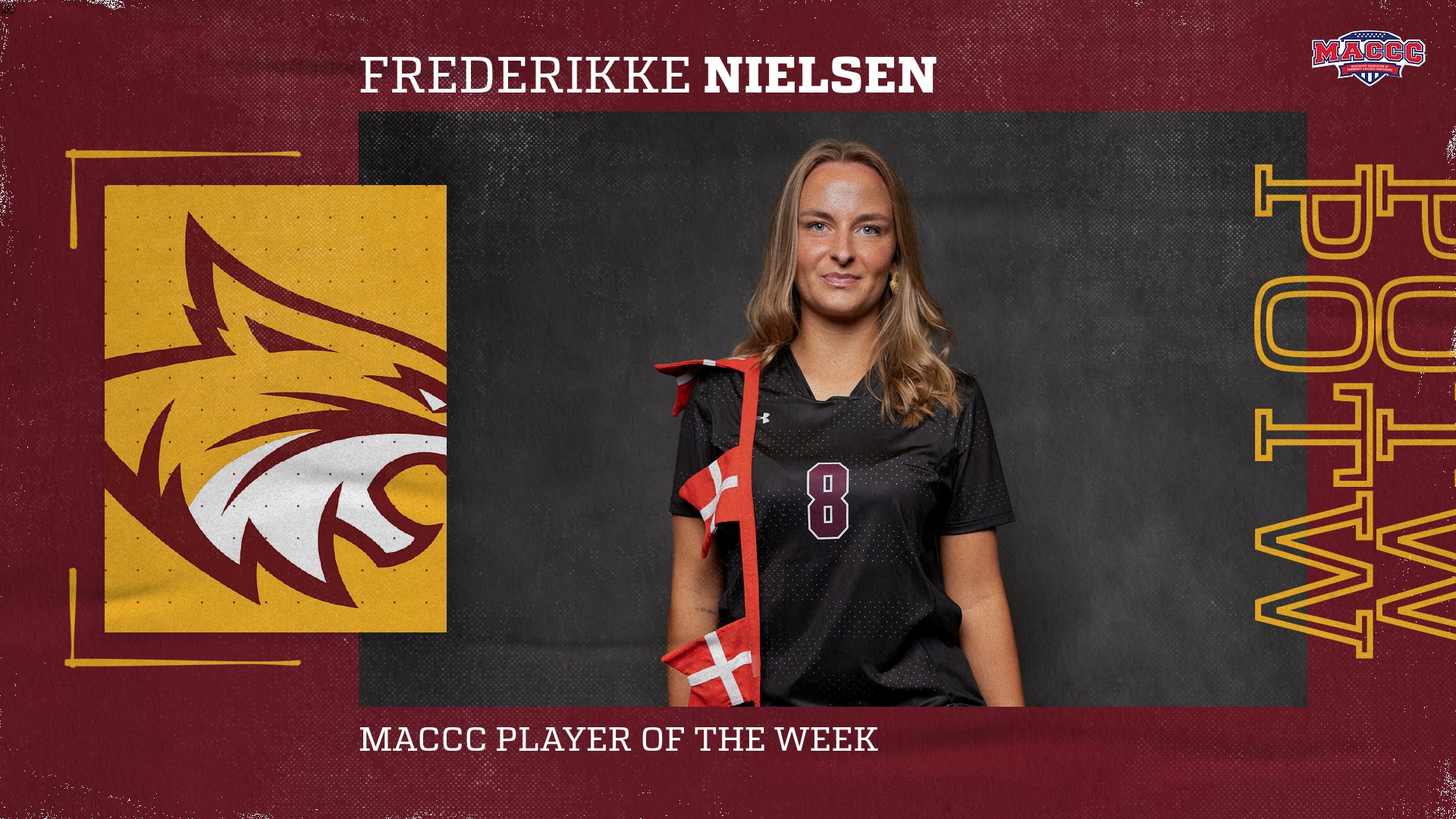 Pearl River's Frederikke Nielsen named MACCC Player of the Week