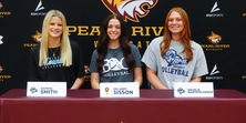 Three volleyball Wildcats sign with four-year programs